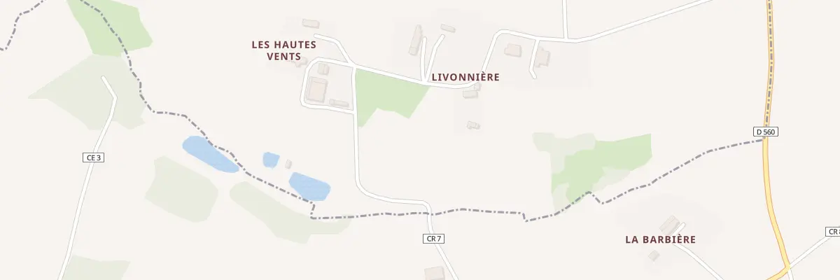 Plan du 3 Livonniere à La Trinité