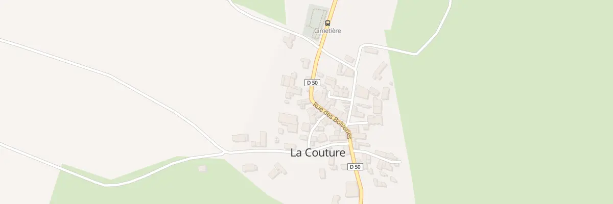 Plan du 5 Rue des boiveries à La Couture