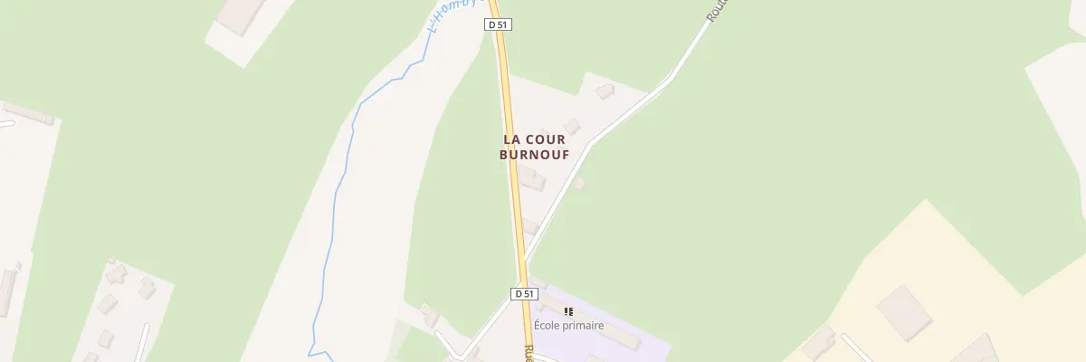 Plan du 36 Rue des Ecoles à Hambye