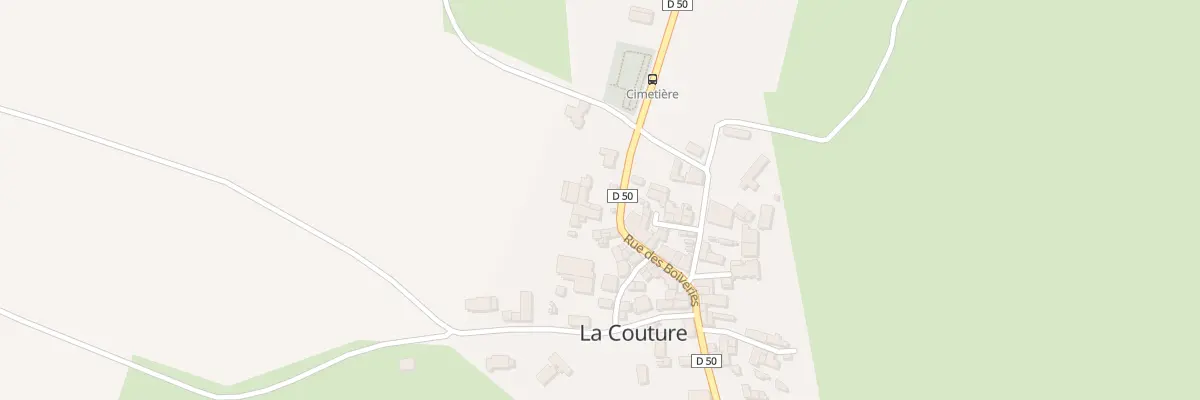 Plan du 9 Rue des boiveries à La Couture