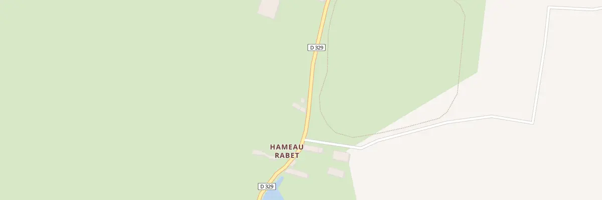 Plan du 6 Rte de Rabey à Hiesville