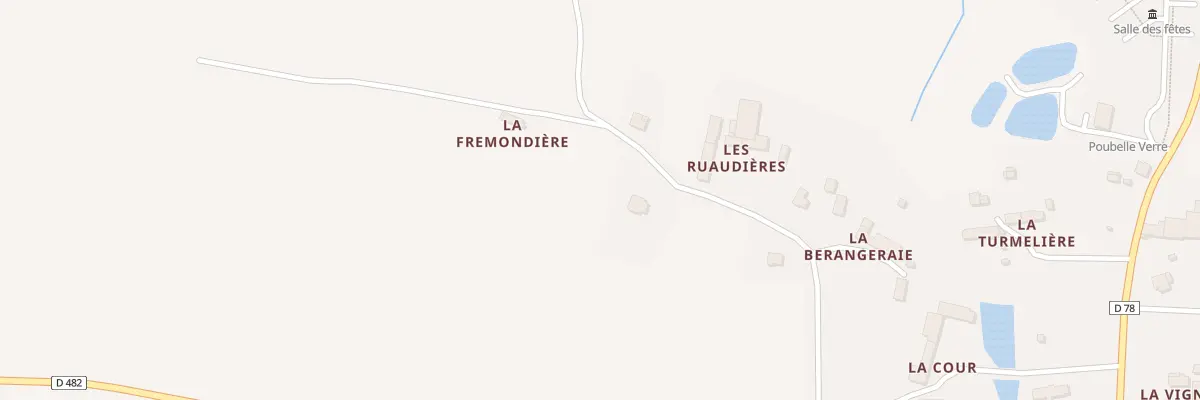 Plan du 2 La Fremondiere à Saint-Laurent-de-Terregatte