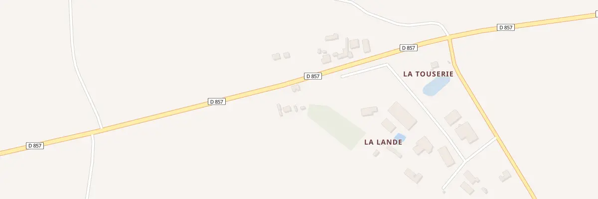 Plan du 5057 La Touserie à Pocé-les-Bois