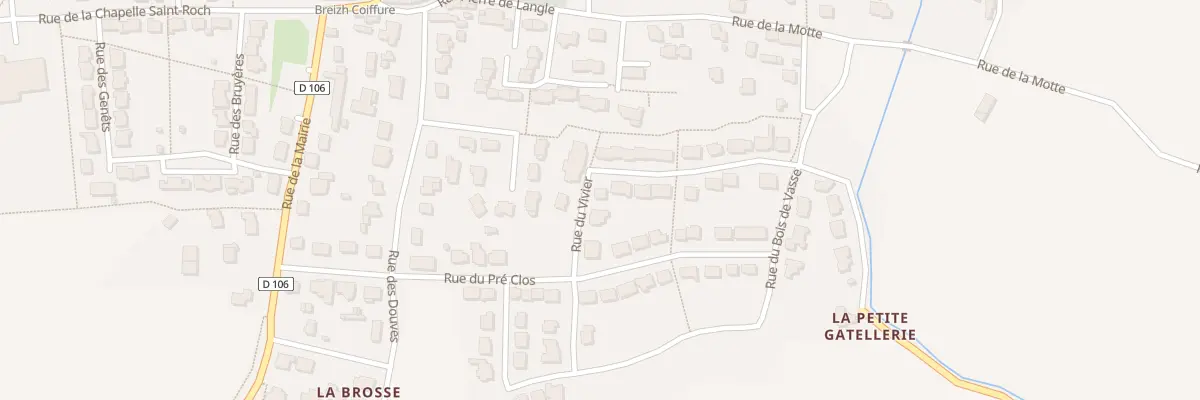 Plan du 17 Rue du Vivier à Torcé