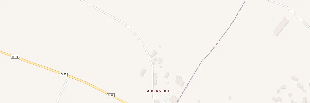 Plan du 10 La Bergerie au Lorey