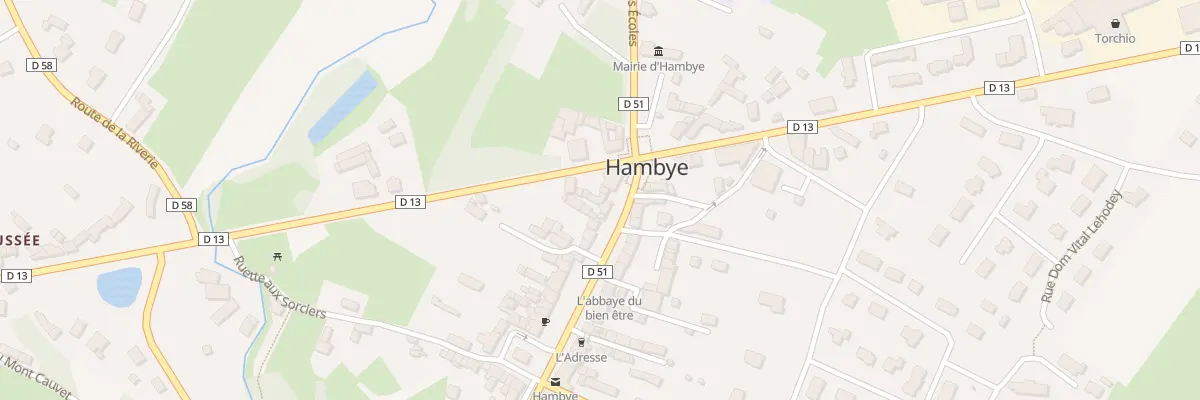 Plan du 29 Rue Louis d’Estouteville à Hambye