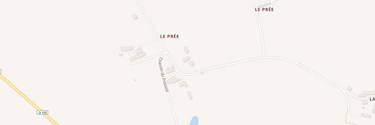 Plan du 5706 Le Prée à Saint-Germain-en-Coglès