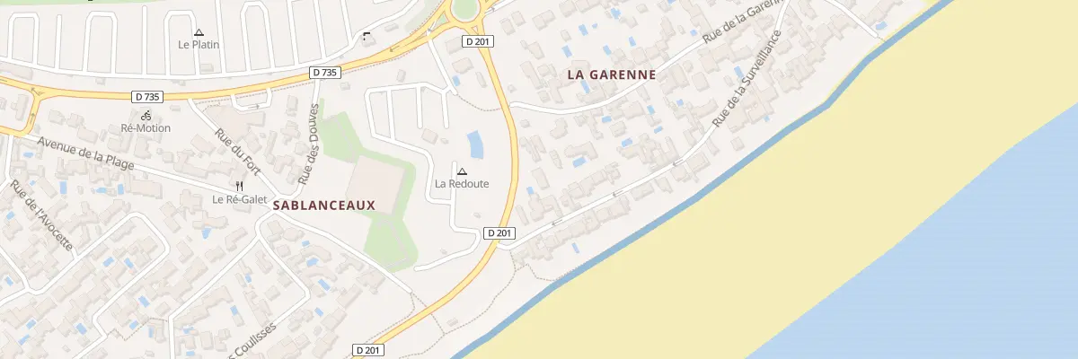Plan du 63 Rue de la Surveillance à Rivedoux-Plage