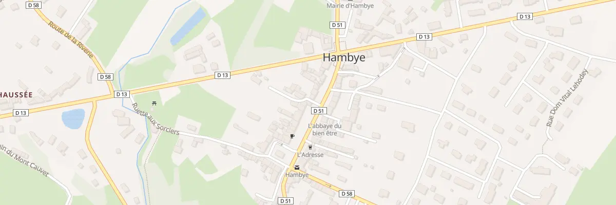 Plan du 17 Rue Louis d’Estouteville à Hambye