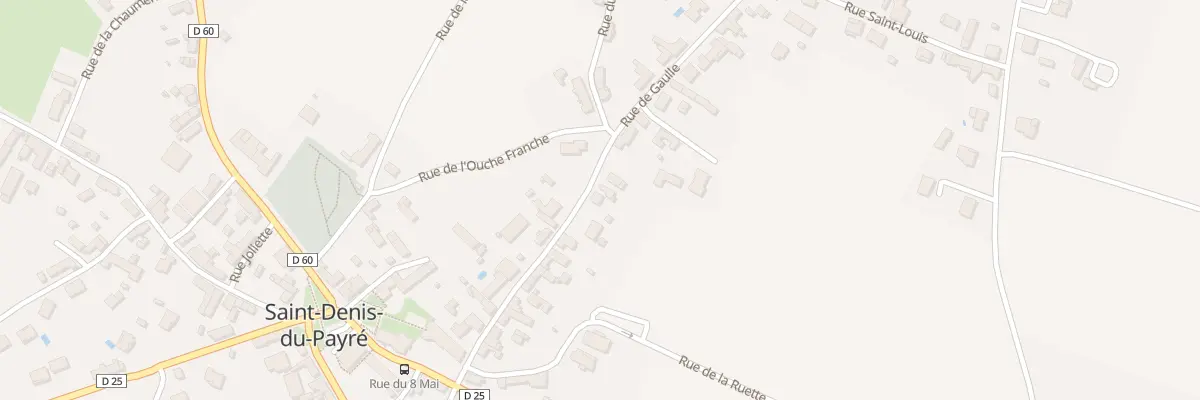 Plan du 24 Le Bourg à Saint-Denis-du-Payré