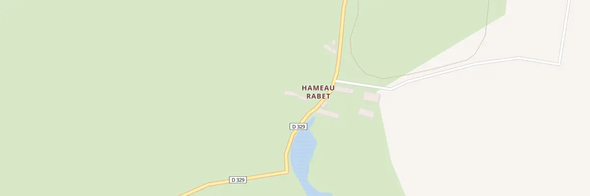Plan du 8 Rte de Rabey à Hiesville