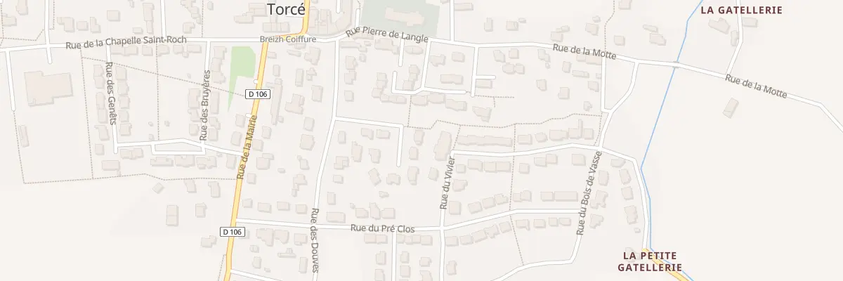 Plan du 8 Lot Residence des Sorbiers à Torcé