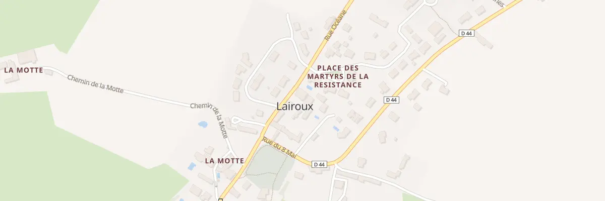Plan du 22 Rue océane à Lairoux