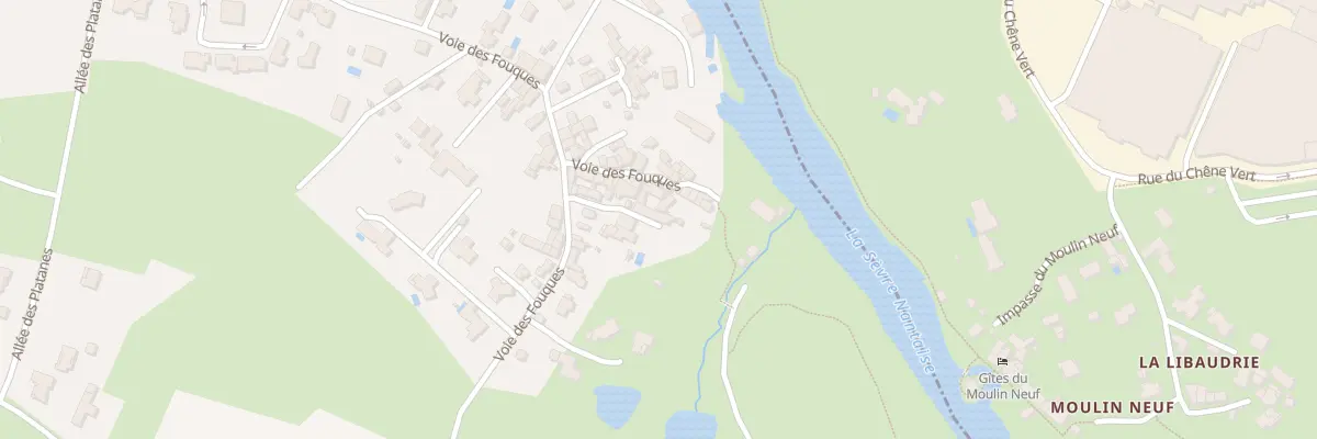 Plan du 16 Fouques à Cugand-la-Bernardière