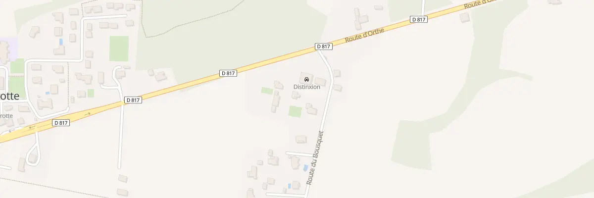 Plan du 106 Rte du Bousquet à Biarrotte