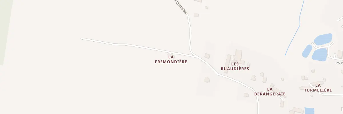 Plan du 3 La Fremondiere à Saint-Laurent-de-Terregatte