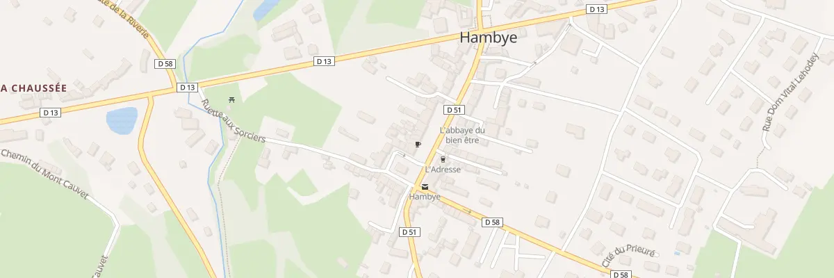 Plan du 5 Rue Louis d’Estouteville à Hambye