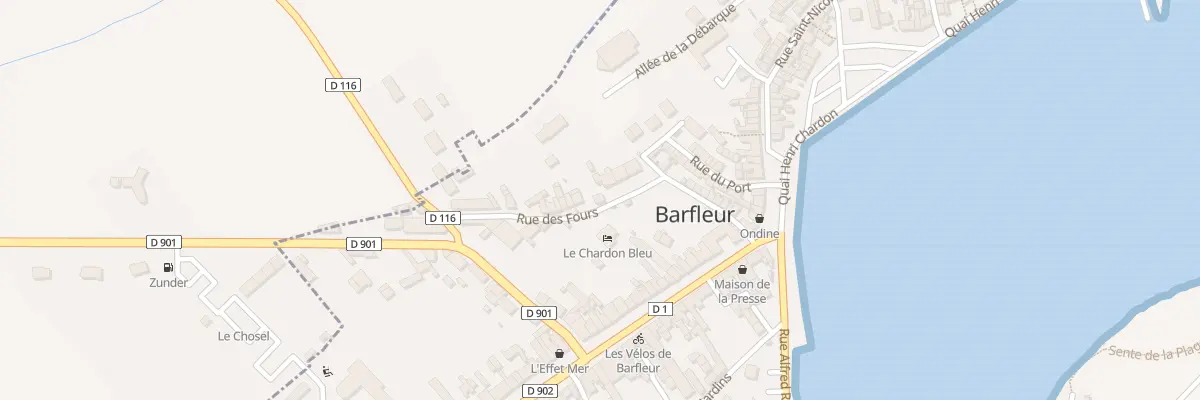 Plan du 20 Rue des Fours à Barfleur