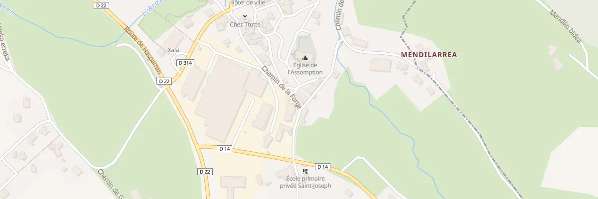 Plan du 7221 Che de la Forge à Bonloc