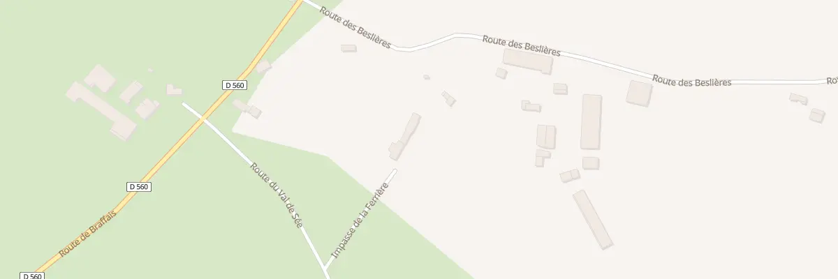 Plan du 159 Imp de la Ferriere - Tirepied à Tirepied-sur-Sée