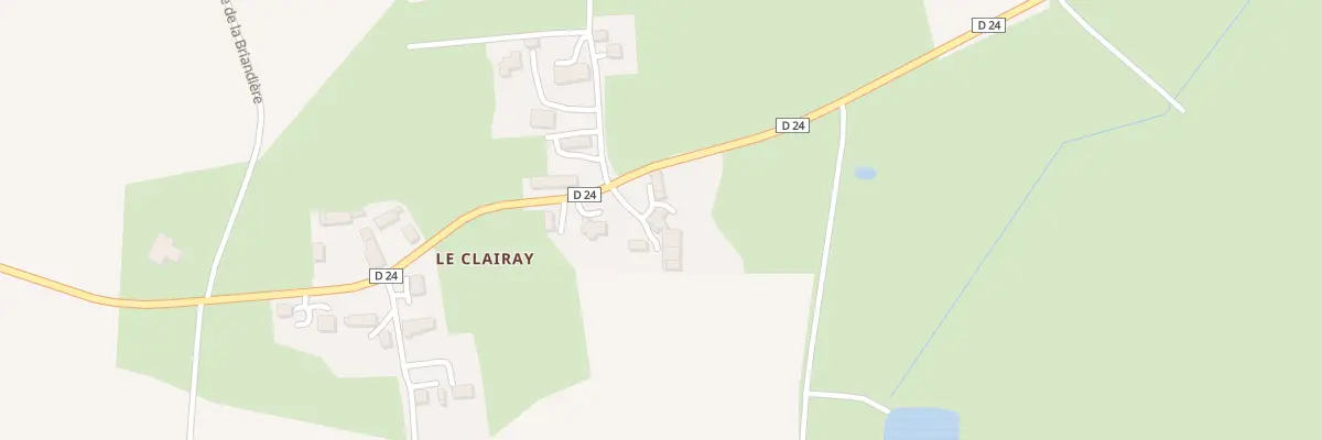 Plan du 2 Le Clairay à Combourtillé