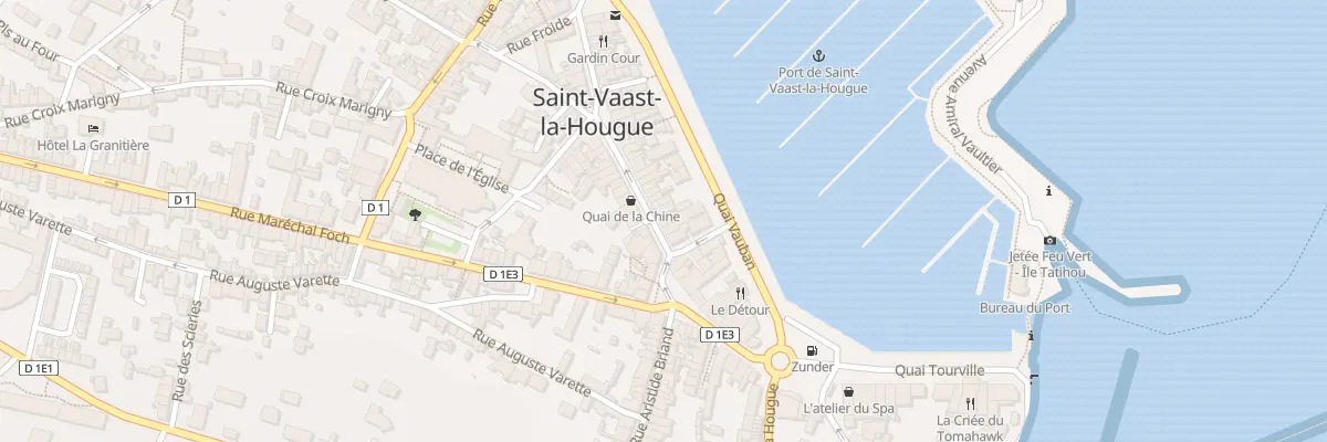 Plan du 8 Rue De Verrue à Saint-Vaast-la-Hougue