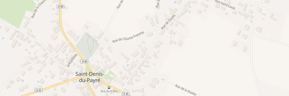 Plan du 13 Rue de Gaulle à Saint-Denis-du-Payré
