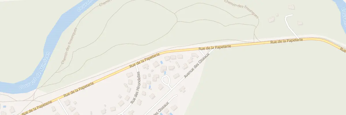 Plan du 38 Rue de la Papeterie à Mimizan