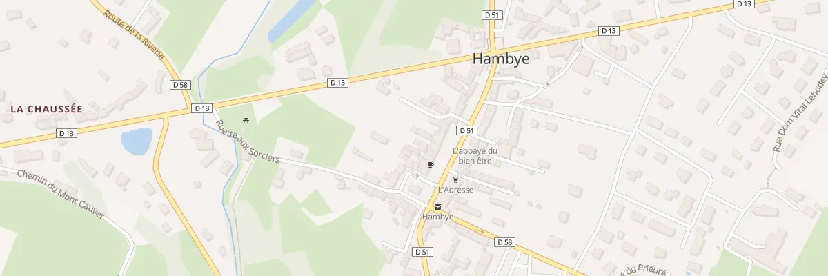 Plan du 9 Rue Louis d’Estouteville à Hambye