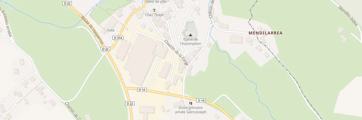 Plan du 5110 Che de la Forge à Bonloc