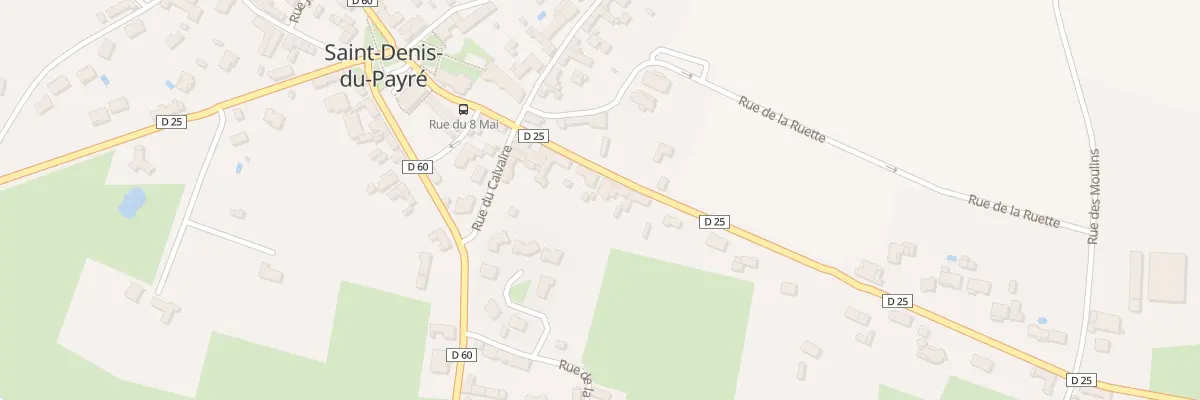 Plan du 8 Rue de Lattre à Saint-Denis-du-Payré