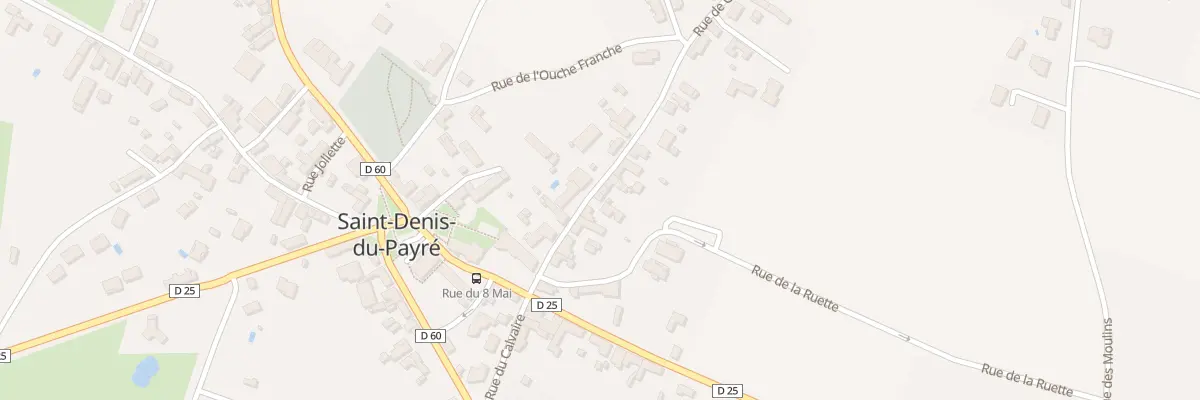 Plan du 12 Rue de Gaulle à Saint-Denis-du-Payré