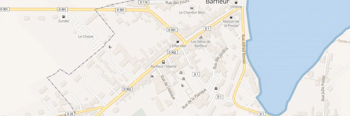 Plan du 58 Rue St Thomas Becket à Barfleur