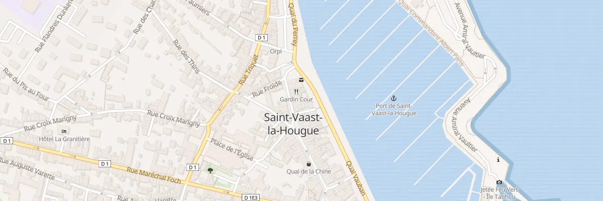 Plan du 48 Rue De Verrue à Saint-Vaast-la-Hougue