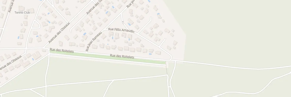 Plan du 33 Rue des Roitelets à Mimizan