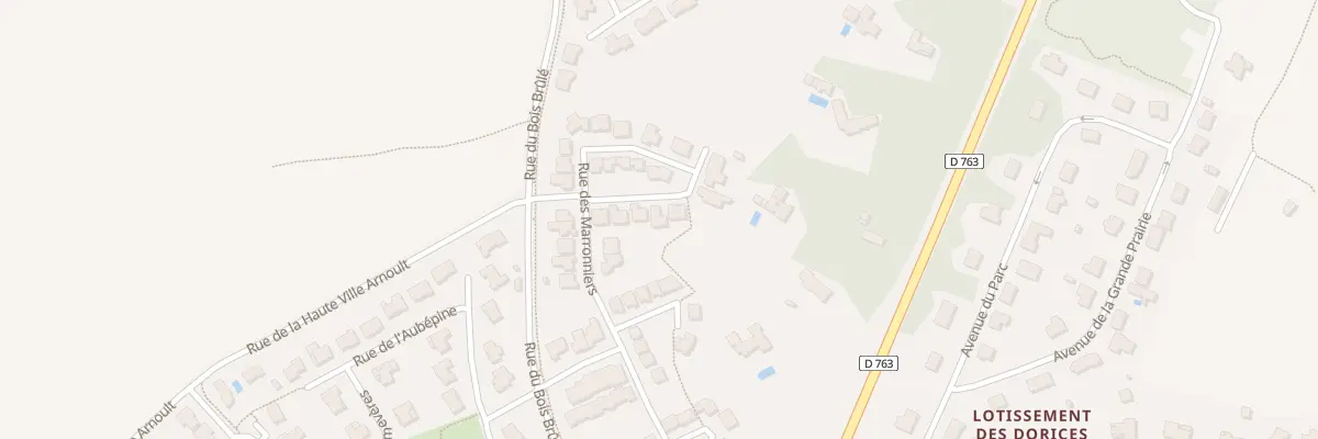 Plan du 16 Rue des Marronniers à Vallet