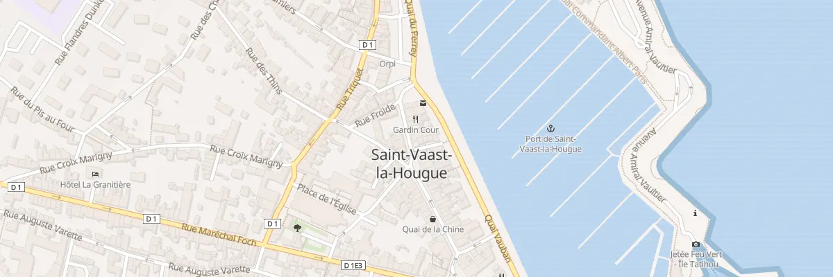 Plan du 46 Rue De Verrue à Saint-Vaast-la-Hougue