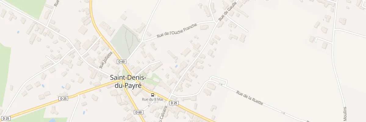 Plan du 9 Rue de Gaulle à Saint-Denis-du-Payré