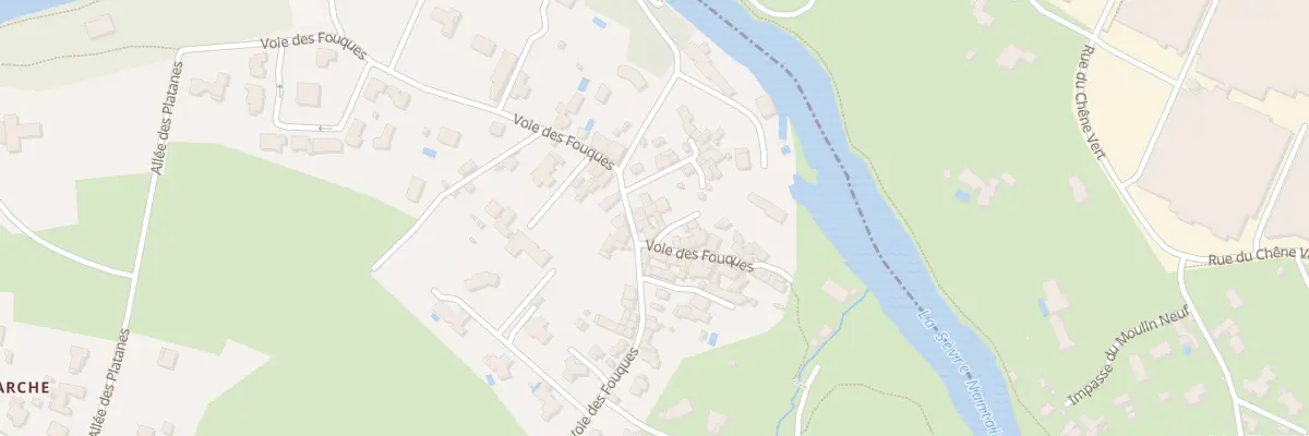 Plan du 72 Fouques à Cugand-la-Bernardière