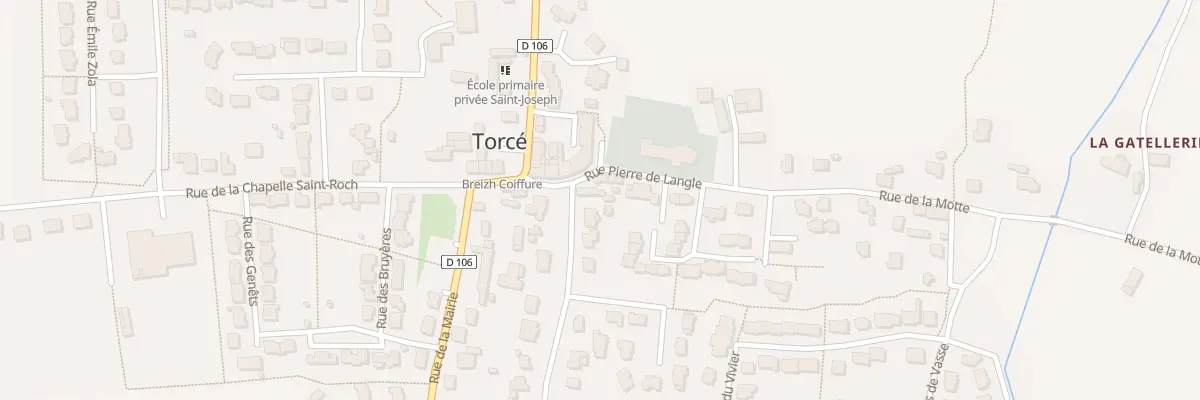 Plan du 5131 Le Bourg à Torcé