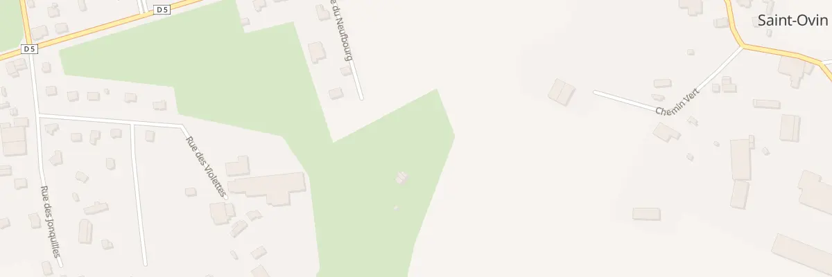 Plan du 5037 Le Neufbourg - St-Ovin à Saint-Ovin