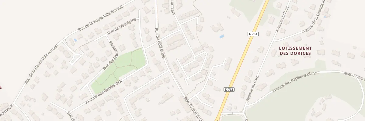 Plan du 6 Rue des peupliers à Vallet
