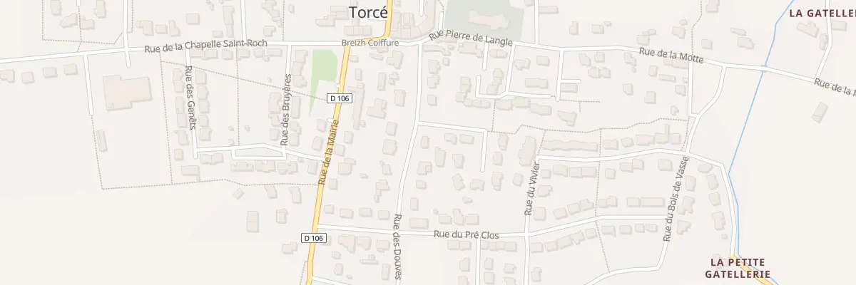Plan du 9 Rue des Douves à Torcé