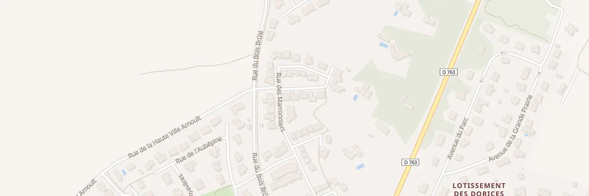 Plan du 12 Rue des Marronniers à Vallet