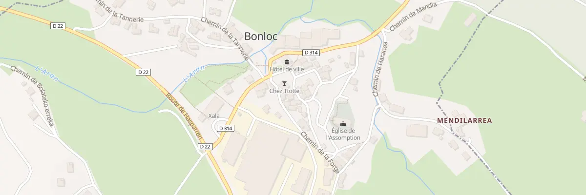 Plan du 5066 Placaco à Bonloc