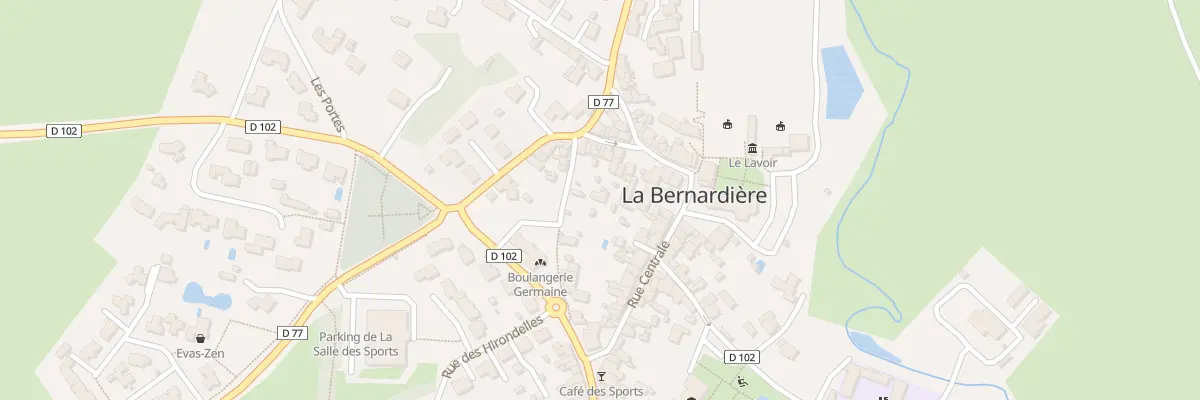 Plan du 15 Rue des jardins à Cugand-la-Bernardière