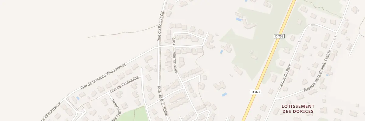 Plan du 8 Rue des Marronniers à Vallet