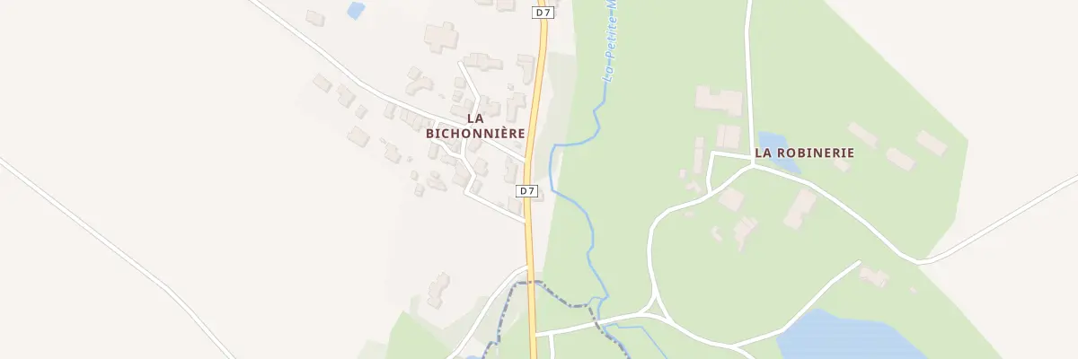 Plan du 3 La Bichonnière à Chauché
