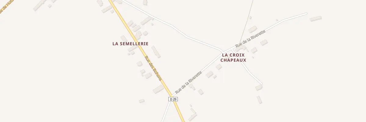 Plan du 23 Rue des Bohons -St Georges Boh à Terre-et-Marais