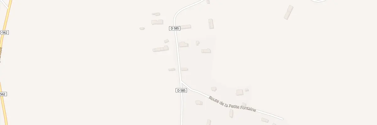 Plan du 24 Rte de la Petite Fontaine à Fleury